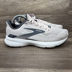 Brooks Launch 8 Pink Gray Womens US Size 6 EUR 36.5 1203451B653 Running Shoes